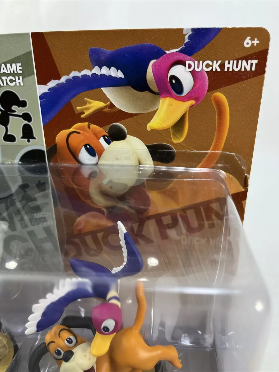 Nintendo Super Smash Brothers R.O.B Mr. Game Duck Hunt Amiibo 3 Pack sealed