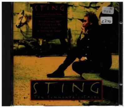 CD Sting Ten Summoners Tales A&M Records