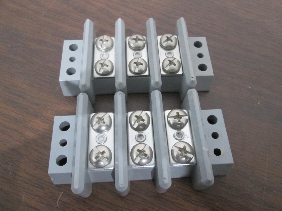 Kulka, 603, 3 Position Terminal Block, Used, Lot of 2 - Image 3 of 4