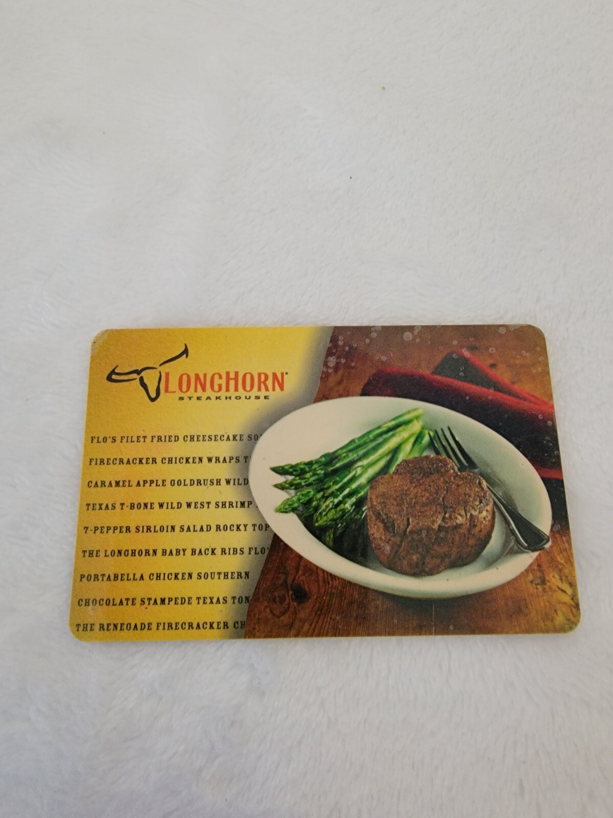 Vintage Longhorn Gift Card | Ebay