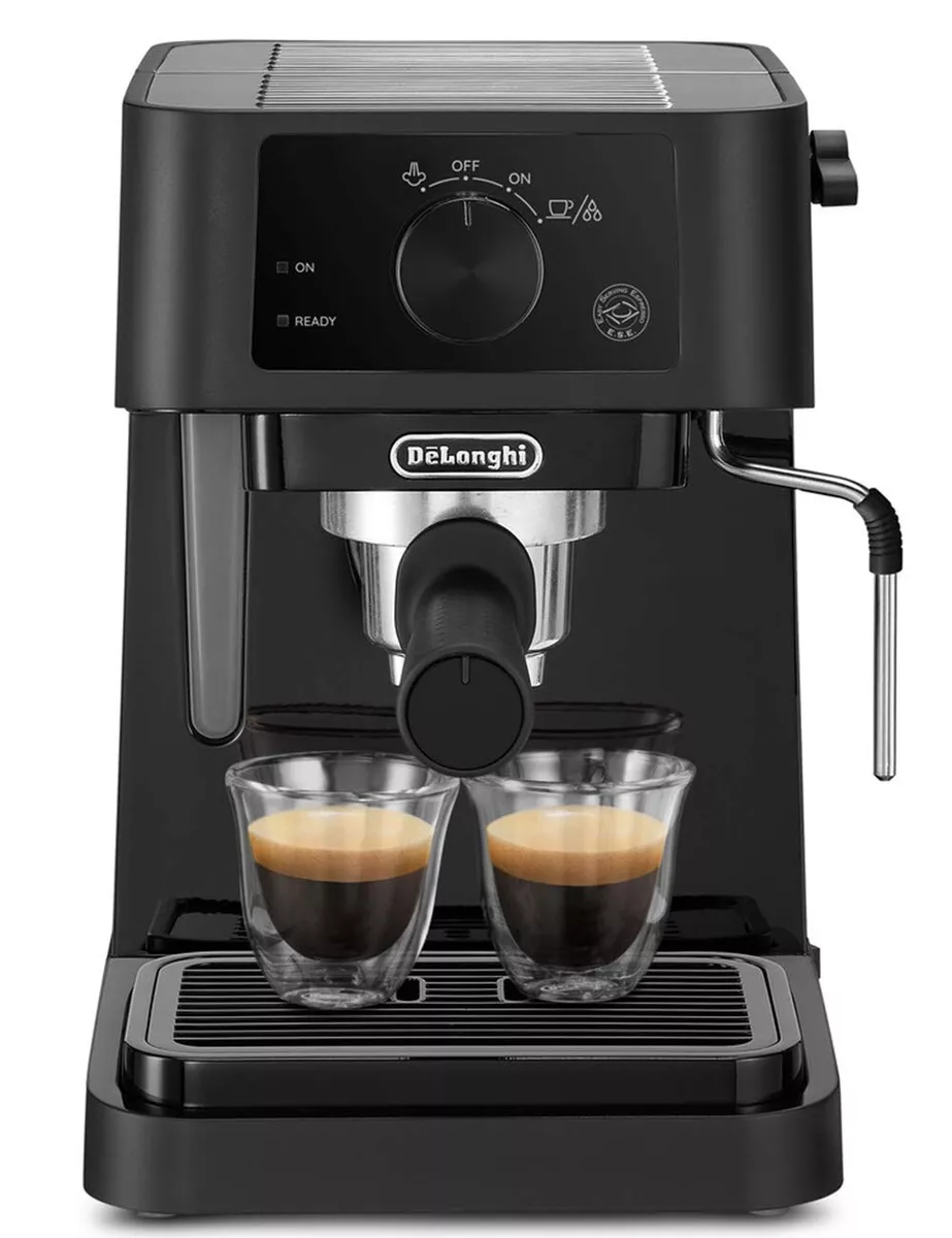 De longhi ec235.bk, macchina da caffè espresso manuale, cappuccino system,  2 t