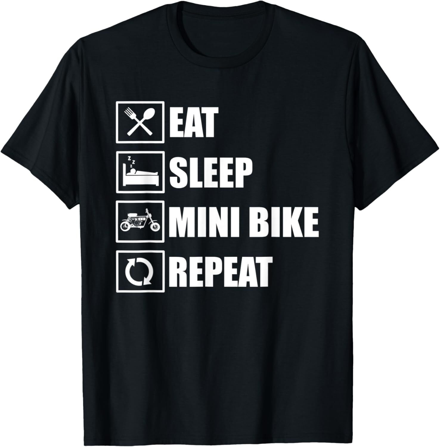 Funny Minibike Apparel Hemi Mini Bike Motorcycle Love T-Shirt Hoodie