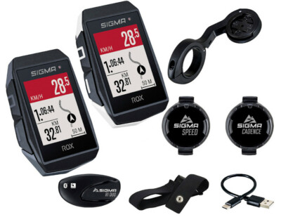 Sigma ROX 11.1 EVO Sensor Set GPS Computer Radcomputer E-Bike Ready Komoot Navi