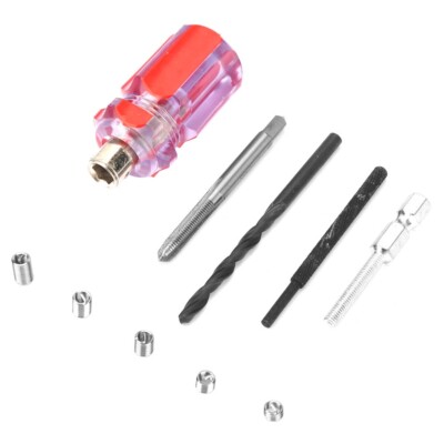 105Pcs Thread Repair Insert Kit High Strength Tool Set For Automotive Parts