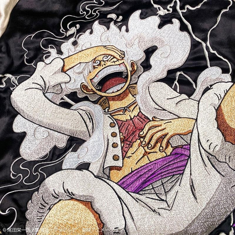 ワンピース saku Karakuri Soul x ONE PIECE Luffy Nika Gear 5th Reversible Sukajan