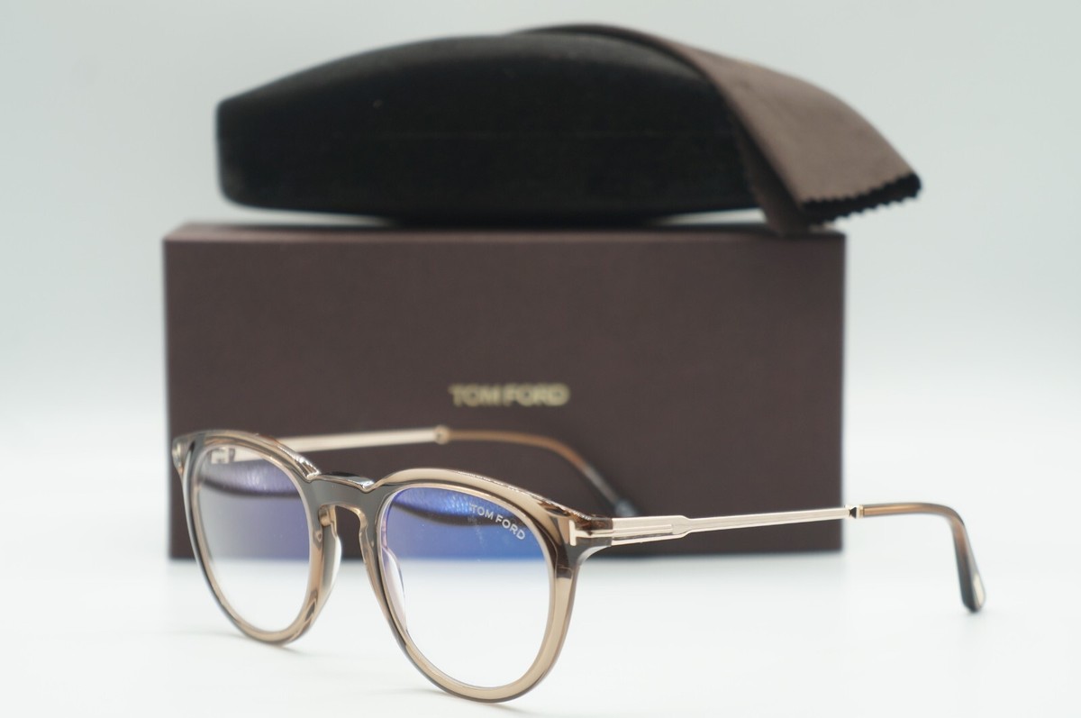メガネ Tom Ford Blue Light Glasses Transparent Black TF5905B Tom Ford TF5905-B 020 Blue Control Glasses - US