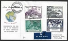 Bermuda 1949 UPU illustrated FDC First Day cover to Ireland