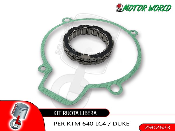 Set Freilauf Start + Dichtung Stator Ktm LC4-E 640 Supermoto 2000-image