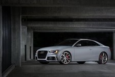 Cars audi rs5 coupe sport edition Desk Mat Stitched