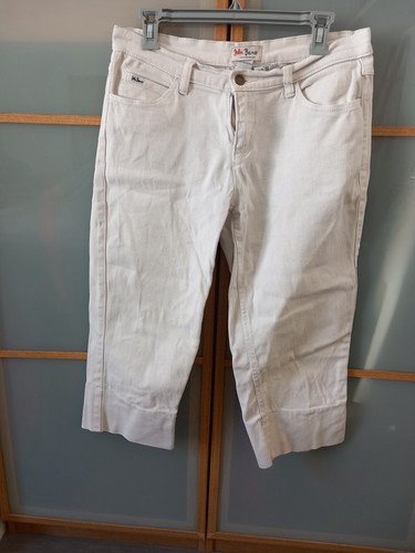 Jean Droit Blanc Pour Femme - Taille 42 - Occasion En Parfait état - Coupe Regular