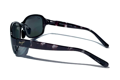 NEW Maui Jim KOKI BEACH Black Grey Tortoise POLARIZED Grey Lens