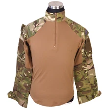British Army Combat Shirt UBACS XS MTP Camo Beige Hot Weather Zip Padded