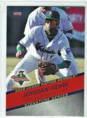 2018 Cedar Rapids Kernels (Class A-Minnesota Twins) Jordan Gore