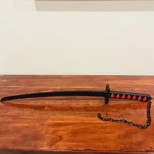 29" Bleach Ichigo Bankai Katana Cosplay Collapsible, Zangetsu Costume Sword Gift