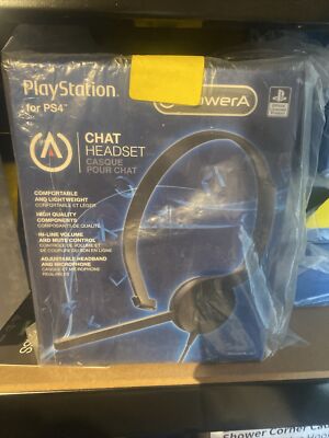 PowerA Chat Headset für PS4 PlayStation 4 (Sony Playstation 4)