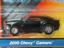 In Hand Auto World R35 2010 Black Chevy Camaro Xtraction HO Slot Car Runs on AFX