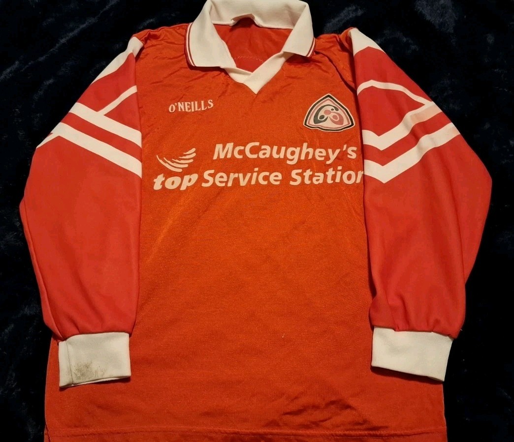 Camiseta deportiva de fútbol gaélica vintage GAA (No.8) años 90 O'Neills (mediana para adultos)