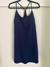 Navy Strappy Slip Dress