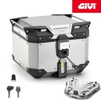 Koffer [Givi] Trekker Evo 42Lt + Platte BMW F 800 GS Adventure 2015 2016