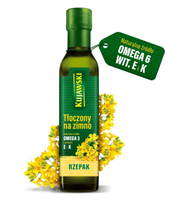 Kujawski RapsöL Kaltgepresst 250Ml - SpeiseöL Mit Omega 3 FüR Salate Dressing