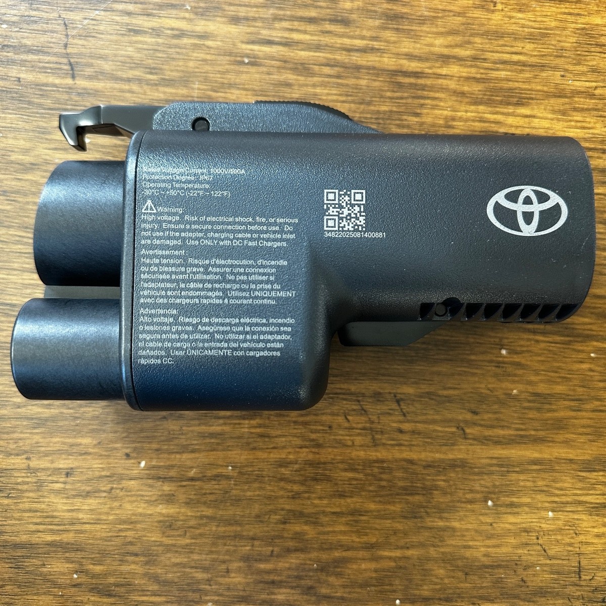 Toyota NACS to CCS1 Tesla Supercharger adapter for BZ4X EV Fast DC