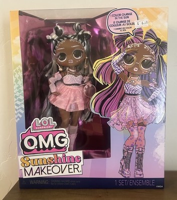 LOL Surprise OMG Sunshine Makeover Fashion Doll Color Changing Hair- NIB