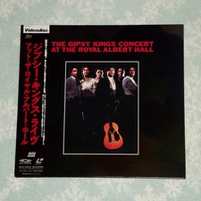 THE GIPSY KINGS Concert At The Royal Albert Hall - RARE JAPAN LASERDISC OBI