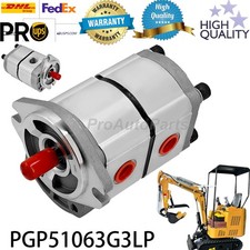 PGP51063G3LP Hydraulic Pump 2-Section Gear Pu...
