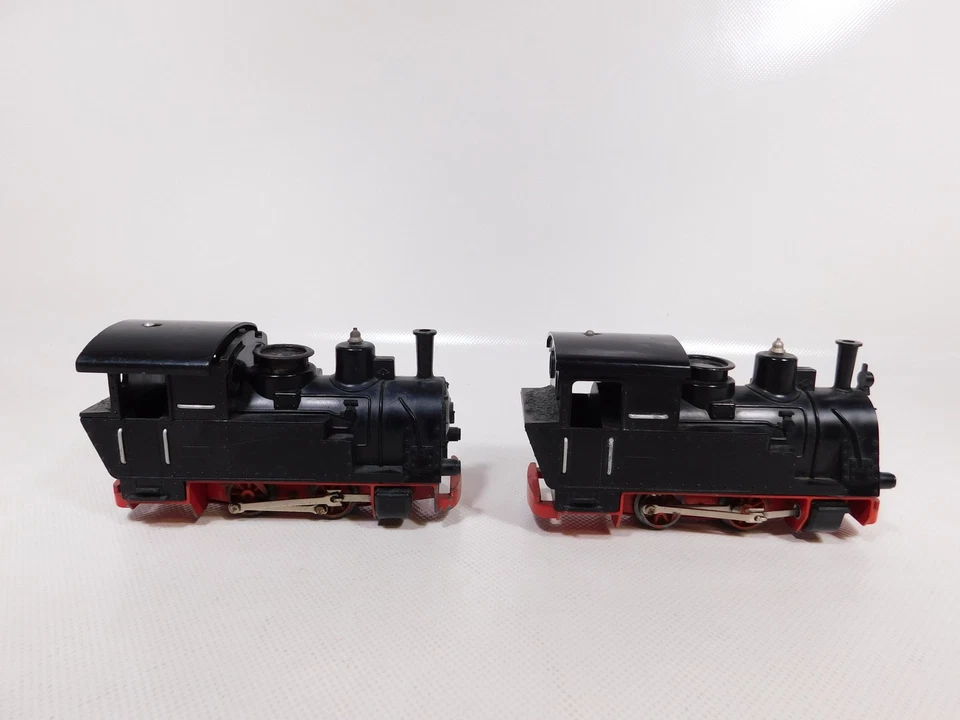 2x Biller Bahn Spur 0e No. 500 Dampflok UNGEPRÜFT Lok Dampflokomotiven #DZ166-1 - Bild 2 von 4