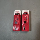 Coca-Cola Vending Machine Salt And Pepper Shakers Retro Vintage Style 4.75" Tall