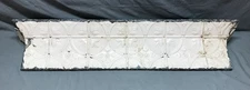 Architectural Decorative 4' Foot Shabby Reclaimed Tin Mantle Shelf Old 1584-25B