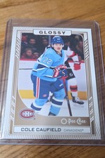 2023-24 Upper Deck Series 1 - O-Pee-Chee Glossy Cole Caufield #R-23 Gold