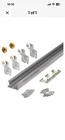 Primeline Tools 161791 Bypass Closet Track Kit, 48 In., 2-Door Hardware,