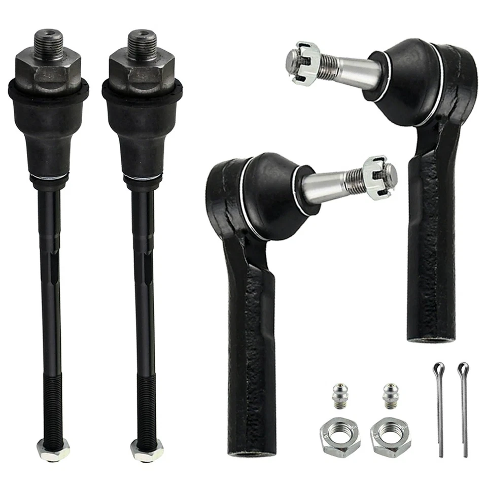 4 barras de amarre delanteras interiores exteriores MOOG para Chevy Silverado 1500 GMC Yukon Escalade Foto 3 de 4