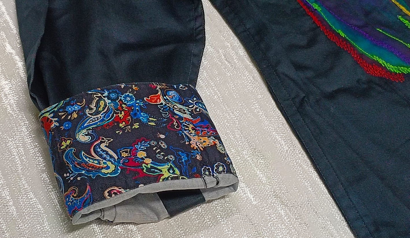 Robert Graham Aurora Abstract colorful embroidered Shirt S Small $348 Sold out image 7