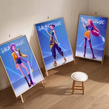 K-POP Demon Hunters Poster, Zoey, Rumi, Mira Poster, Kpop Huntrix Gift