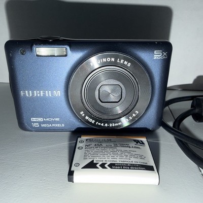 FUJIFILM FinePix JX665 16 MP Digital Camera &  Charging Cord. Works-read Disc