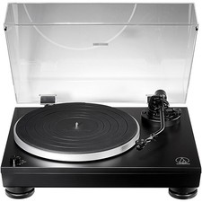 AudioTechnica ATLP5X Fully Manual Direct Drive Turntable Black