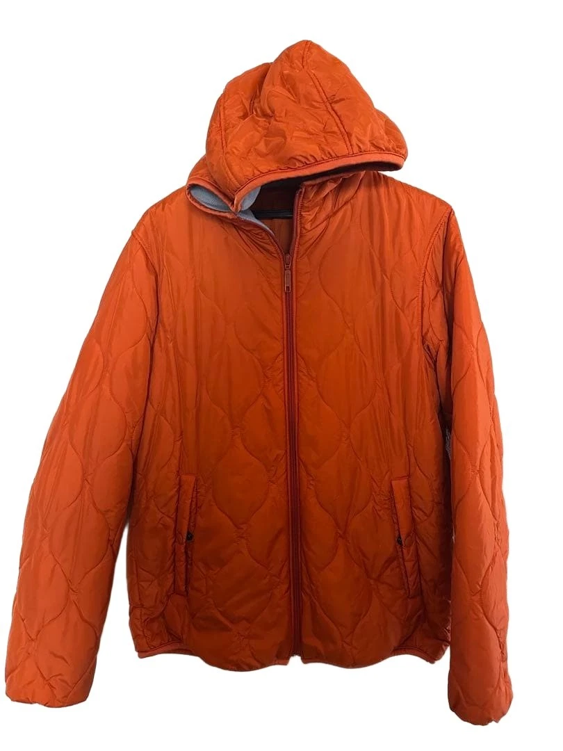 Hooded Jacket Men’s Lightweight Waterproof Casual Black Used