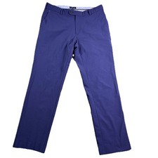 Peter Millar Crown Crafted Pants Men  s 33x32 Blue Golf Chino