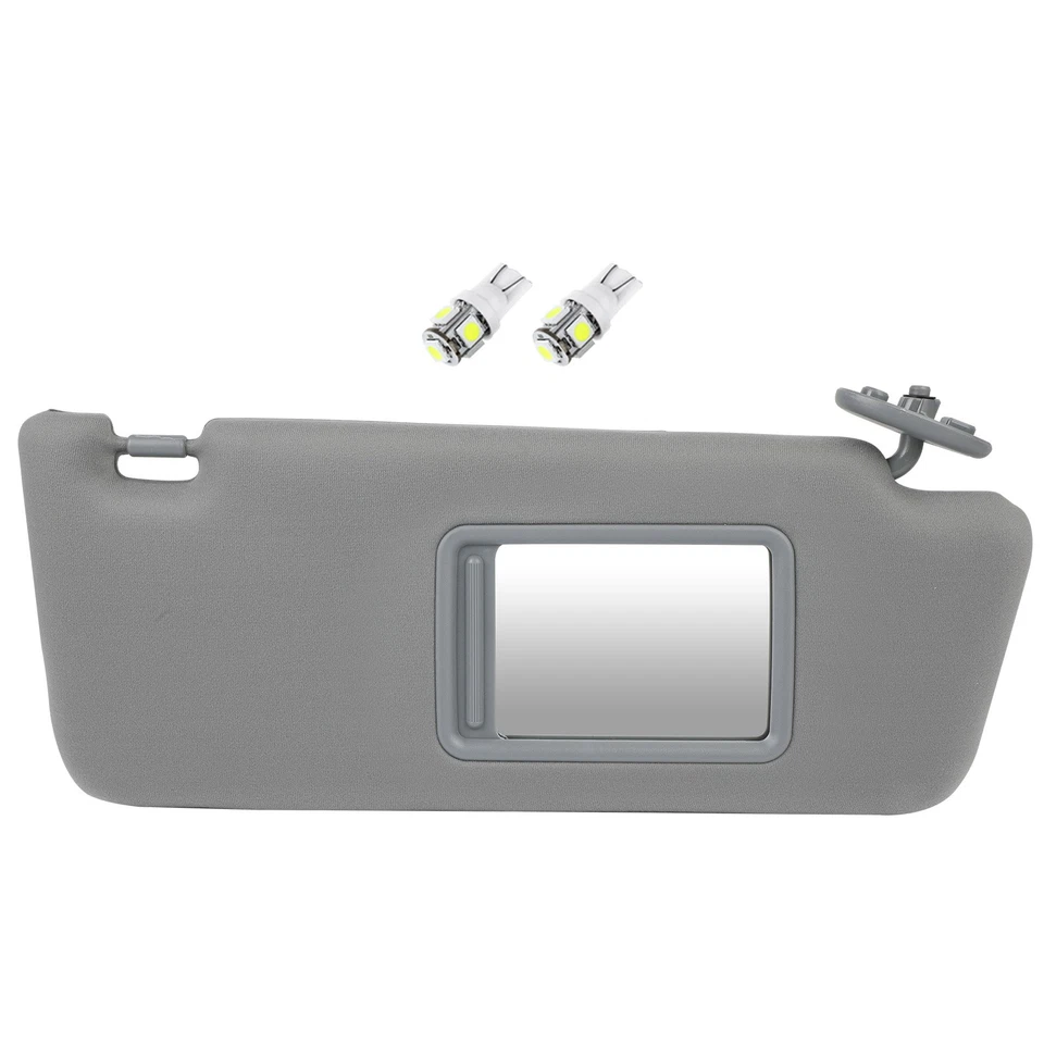 Parasol lateral derecho gris mediano para Toyota Tacoma 05-11 + matrícula sin luz Foto 2 de 4