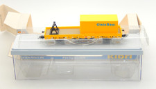 Kibri H0 26264 Schutzwagen mit Auflage für MFS 100 und Container Gleis Bau