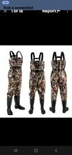 Chest Wader, Hunting Fishing Waders for Men Women, Waterproof Nylon with Boot