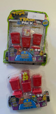 2 Trash Pack Series 4 - 5 Pack Trashies Figures Wheelie Bins Loose From PKG 29