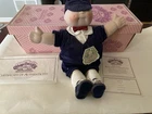 Vtg 1984 Cabbage Patch Kids Porcelain Doll Jeffrey Nicholas w/ COA Box