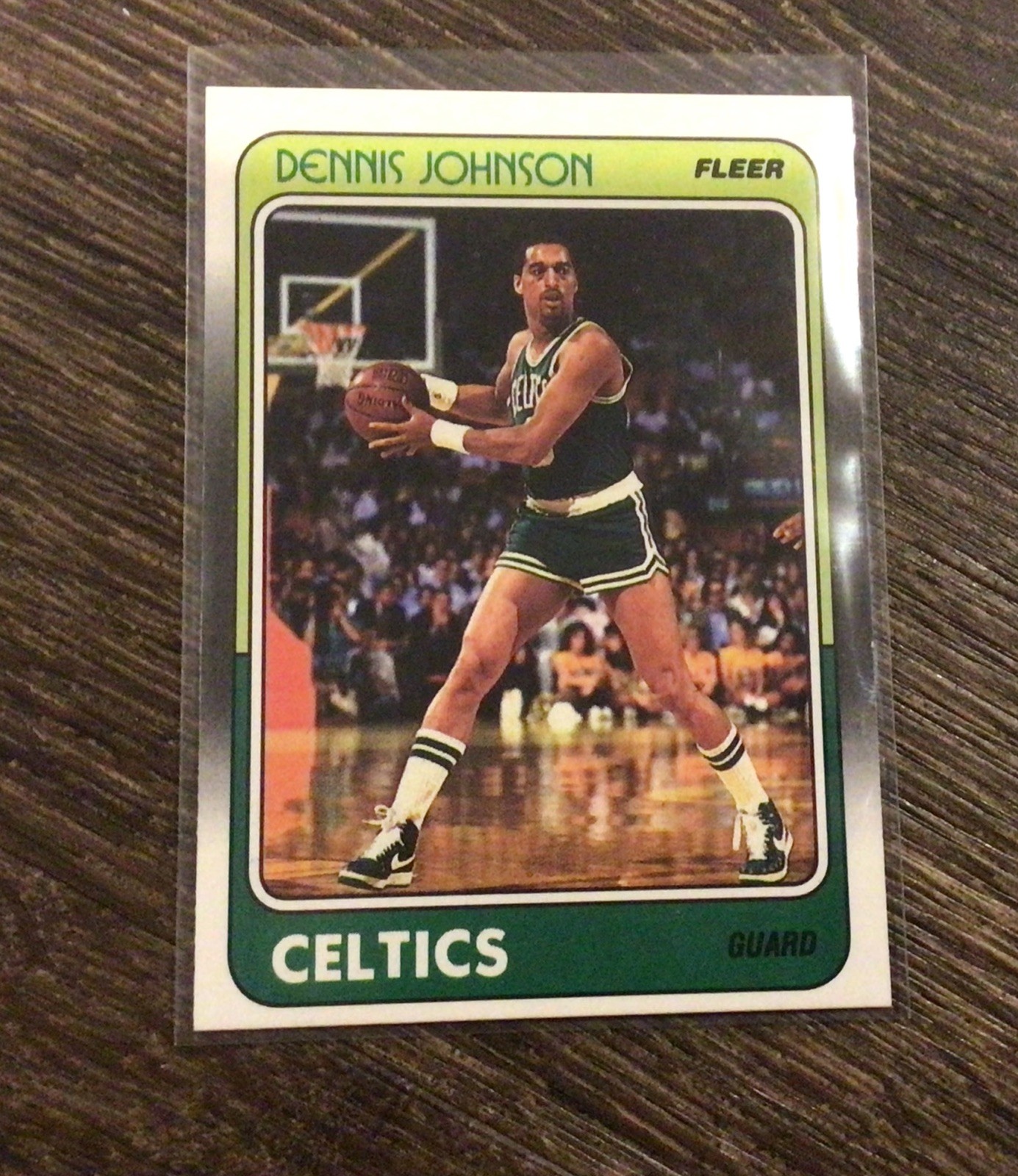 1988-89 Fleer Basketball -  #10 Dennis Johnson Boston Celtics