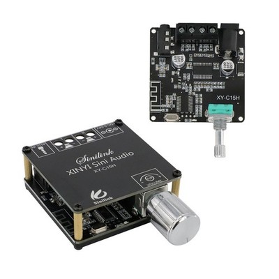 C15H Mini Bluetooth Wireless Audio Digital Power Amplifier Stereo Board 20W+20W