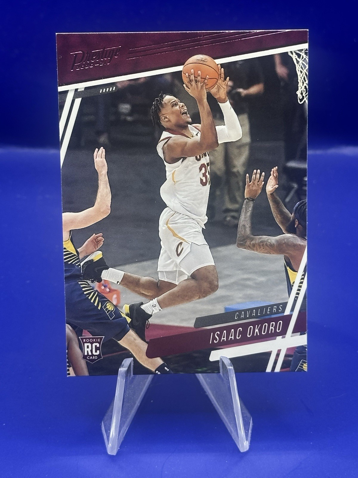 2020-21 Panini Chronicles Prestige Pink - Isaac Okoro #55 (EX/NM)