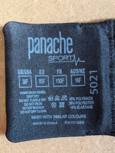 New Panache Power Wired Size 38G Sports Bra 5021 Lot of 2 Max Support - Picture 9 of 12