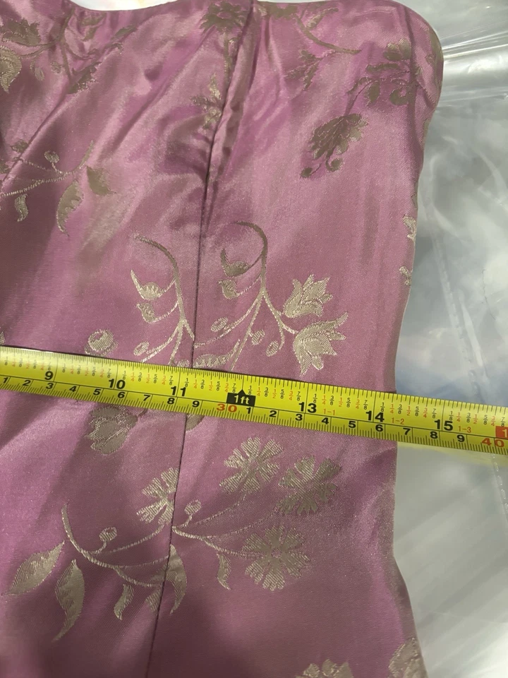 Vestido De Colección Jessica McClintock Gunne Sax Baile de graduación Tul 9 Rosa Hada Princesa Corsé Foto 4 de 4